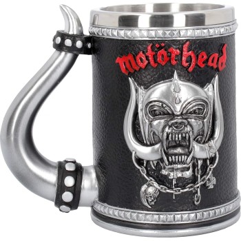 nemesis now  motorhead tankard mug 14cm black, resin w/stainless steel inse B4121M8 801269127824