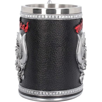 nemesis now  motorhead tankard mug 14cm black, resin w/stainless steel inse B4121M8 801269127824