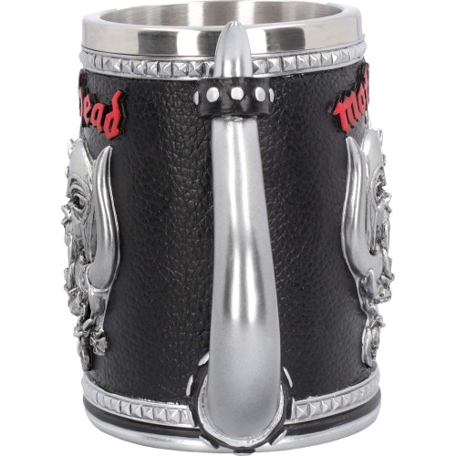 nemesis now  motorhead tankard mug 14cm black, resin w/stainless steel inse B4121M8 801269127824