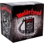 nemesis now  motorhead tankard mug 14cm black, resin w/stainless steel inse B4121M8 801269127824
