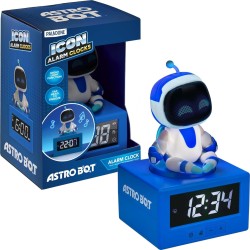 Paladone Astro Bot Icon Alarm Clock Set PP14335AB 5056577751482