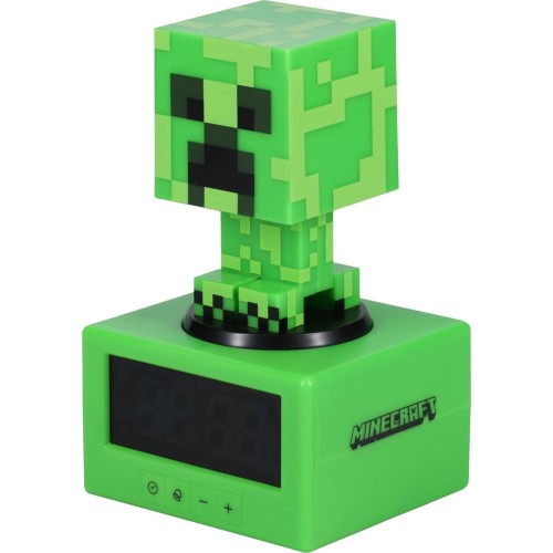 Paladone icons: minecraft - creeper alarm clock (pp11369mcfv3) PP11369MCFV3 5056577711165