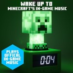 Paladone Minecraft Creeper Icon Alarm Clock - Glow Mode - Battery Operated  PP11369MCFV3 5056577711165