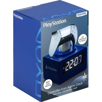 Paladone icons: playstation controller alarm clock (pp13475ps) PP13475PS 5056577738025