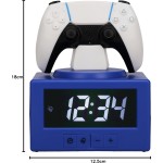 Paladone icons: playstation controller alarm clock (pp13475ps) PP13475PS 5056577738025