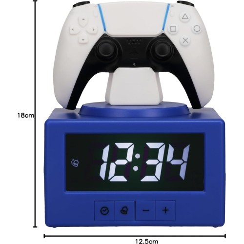 Paladone icons: playstation controller alarm clock (pp13475ps) PP13475PS 5056577738025