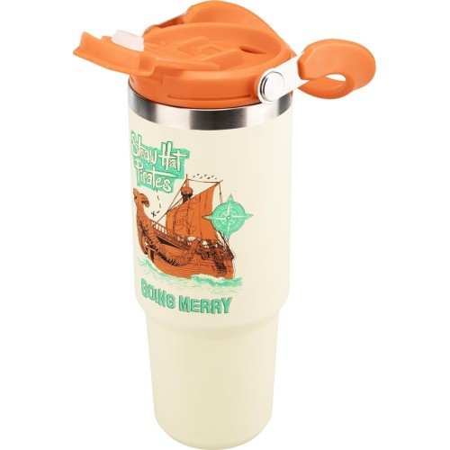 Paladone One Piece 900ml Insulated Tumbler With Handle and Straw, Slim Car  PP16220OPNF 5056577779332