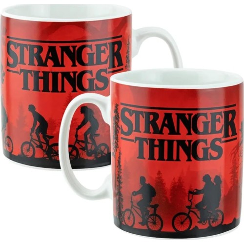 Paladone: stranger things - xl mug (550ml) and sticker (pp10364stv2) PP10364STV2 5055964796044