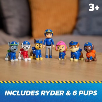 Spin Master Paw Patrol Search and Rescue Team Pack With 7 Collectible Action Figures, I 6074759 681147095267
