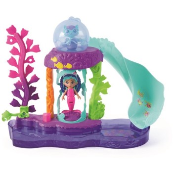 Spin Master Gabby's Dollhouse: The Movie - 'Mercat's' Colorful Kitty Aquarium Playset 6074401 681147090064