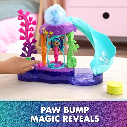 Spin Master Gabby's Dollhouse: The Movie - 'Mercat's' Colorful Kitty Aquarium Playset 6074401 681147090064