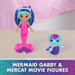 Spin Master Gabby's Dollhouse: The Movie - 'Mercat's' Colorful Kitty Aquarium Playset 6074401 681147090064