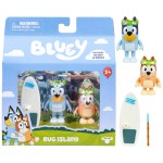 Giochi Preziosi Bluey - 2 φιγούρες and Αξεσουάρ Rug Island BLYB4000 630996191965
