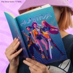 cinereplicas: k-pop demon hunters - huntr/x softcover notebook CR5165 4895205624801