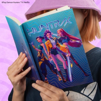 cinereplicas: k-pop demon hunters - huntr/x softcover notebook CR5165 4895205624801