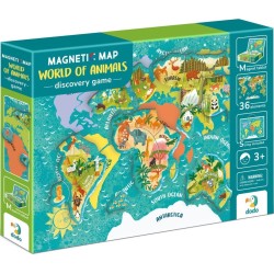 Just toys Δημιουργικά Παιχνίδια And Δραστηριότητες - Δημιουργικά Μαγνητικά Παιχνίδια | Magnetic World Of Animals 200267 48231159