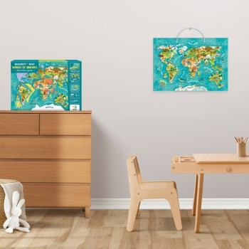 Just toys Δημιουργικά Παιχνίδια And Δραστηριότητες - Δημιουργικά Μαγνητικά Παιχνίδια | Magnetic World Of Animals 200267 48231159