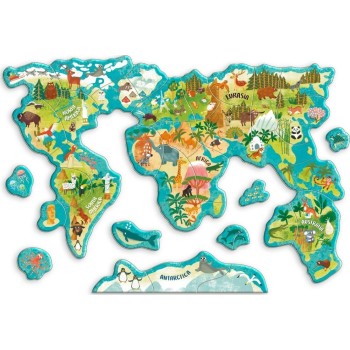 Just toys Creative Games and Activities - Creative Magnetic Games | Magnetic World of Animals 200267 4823115908681