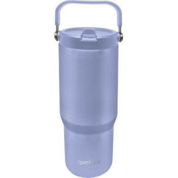 QUOKKA Θερμός Tumbler Με Καλαμάκι Και Λαβή Core Lavender 860Ml 40349 8412497403493