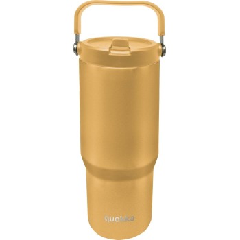 quokka core cup saffron yellow 860ml - ergonomic handle - integrated spout  40347 8412497403479