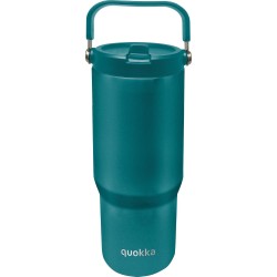 Quokka Core Cup Midnight Green 860ml - Ergonomic Handle - Integrated Spout  40342 8412497403424