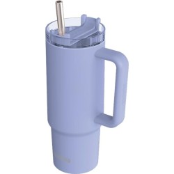 Quokka Stream Lavender Tumbler 950ml - Multifunctional Lid With Straw - Dou 40329 8412497403295