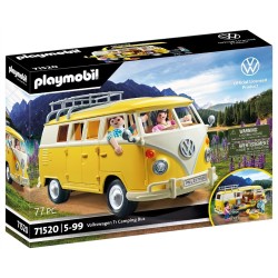 Playmobil Vw T1 Camping Bus Yellow 71520 4008789715203
