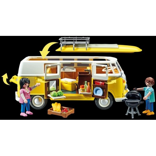 Playmobil Vw T1 Camping Bus - Κίτρινο 71520 4008789715203