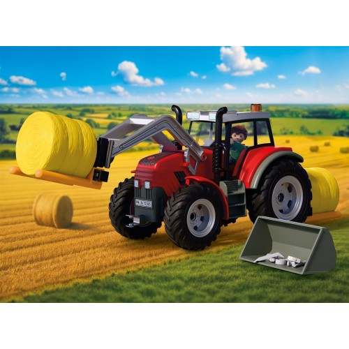 Playmobil Country Gro?er Traktor Mit Heuballen 72305 4008789723055