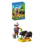 Playmobil Αγρότης Με Βιετναμέζικα Γουρουνάκια 72171 4008789721716