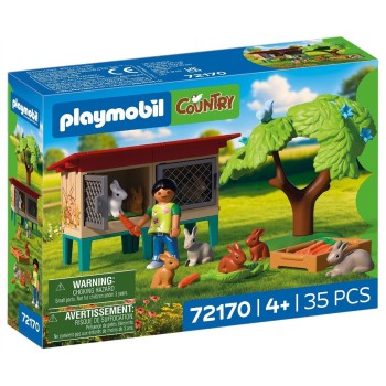 Playmobil Κουνελόσπιτο 72170 4008789721709
