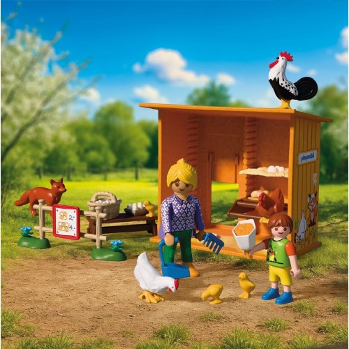 Playmobil Κοτέτσι Με Αλεπού 72168 4008789721686