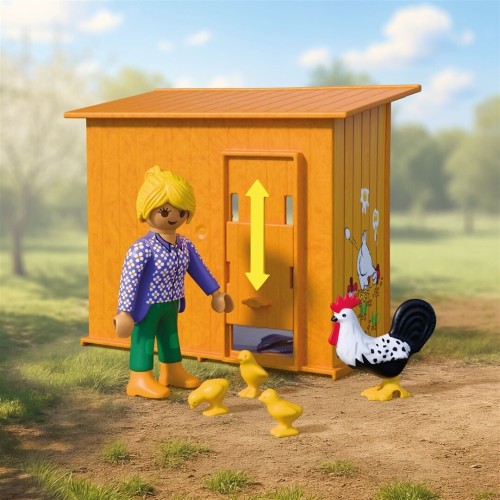 Playmobil Κοτέτσι Με Αλεπού 72168 4008789721686