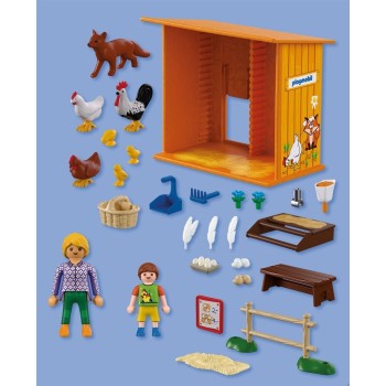 Playmobil Κοτέτσι Με Αλεπού 72168 4008789721686