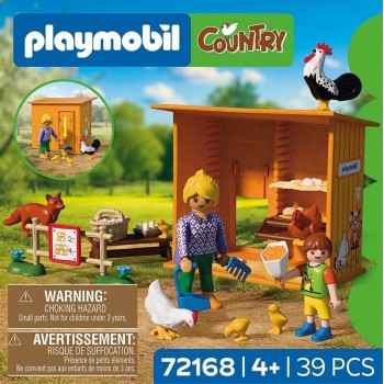 Playmobil Κοτέτσι Με Αλεπού 72168 4008789721686