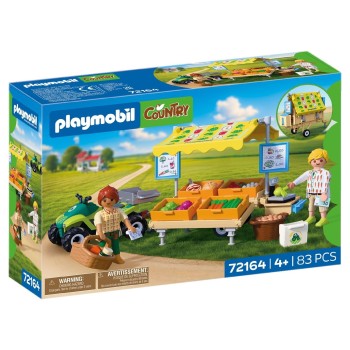 Playmobil Υπαίθριος Πάγκος Λαχανικών 72164 4008789721648