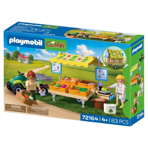 Playmobil Υπαίθριος Πάγκος Λαχανικών 72164 4008789721648