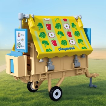 Playmobil Υπαίθριος Πάγκος Λαχανικών 72164 4008789721648
