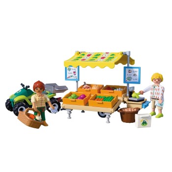 Playmobil Υπαίθριος Πάγκος Λαχανικών 72164 4008789721648