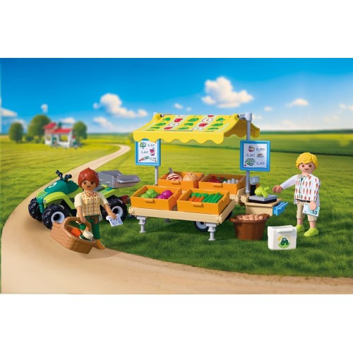 Playmobil Υπαίθριος Πάγκος Λαχανικών 72164 4008789721648