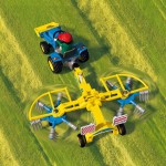 Playmobil Small Tractor With Hay Swather 72163 4008789721631
