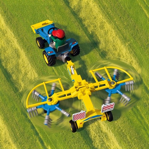 Playmobil Small Tractor With Hay Swather 72163 4008789721631