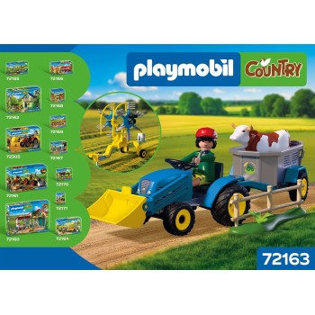 Playmobil Μικρό Τρακτέρ Με Χορτοσυλλέκτη 72163 4008789721631