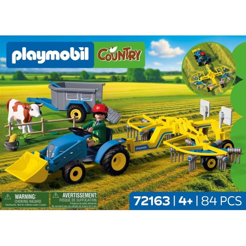 Playmobil Μικρό Τρακτέρ Με Χορτοσυλλέκτη 72163 4008789721631