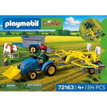Playmobil Μικρό Τρακτέρ Με Χορτοσυλλέκτη 72163 4008789721631