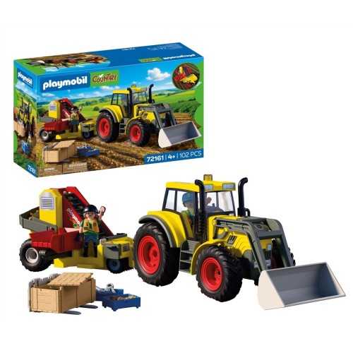Playmobil Μεγάλο Τρακτέρ Με Πατατοεξαγωγέα 72161 4008789721617