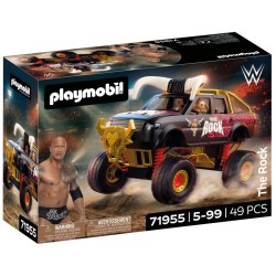 Playmobil Wwe® Το Φορτηγό Του Rock 71955 4008789719553