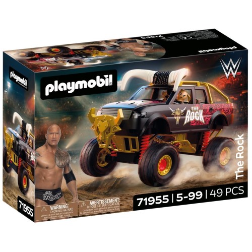 Playmobil Wwe® The Rock Monster Truck 71955 4008789719553