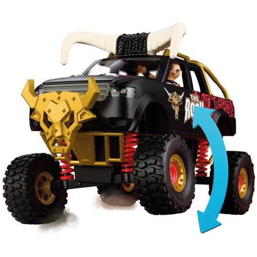 Playmobil Wwe® Το Φορτηγό Του Rock 71955 4008789719553