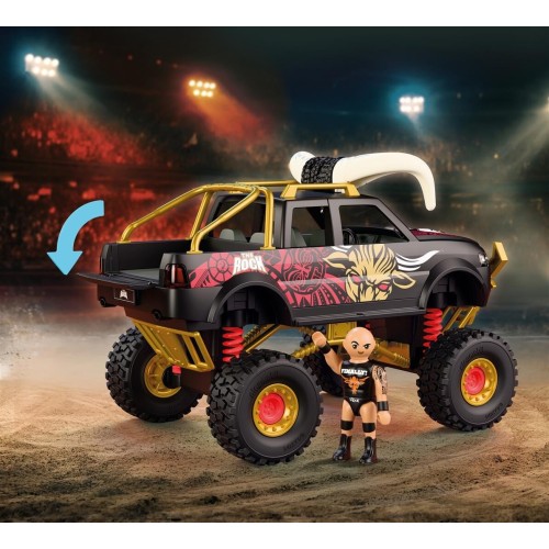 Playmobil Wwe® Το Φορτηγό Του Rock 71955 4008789719553